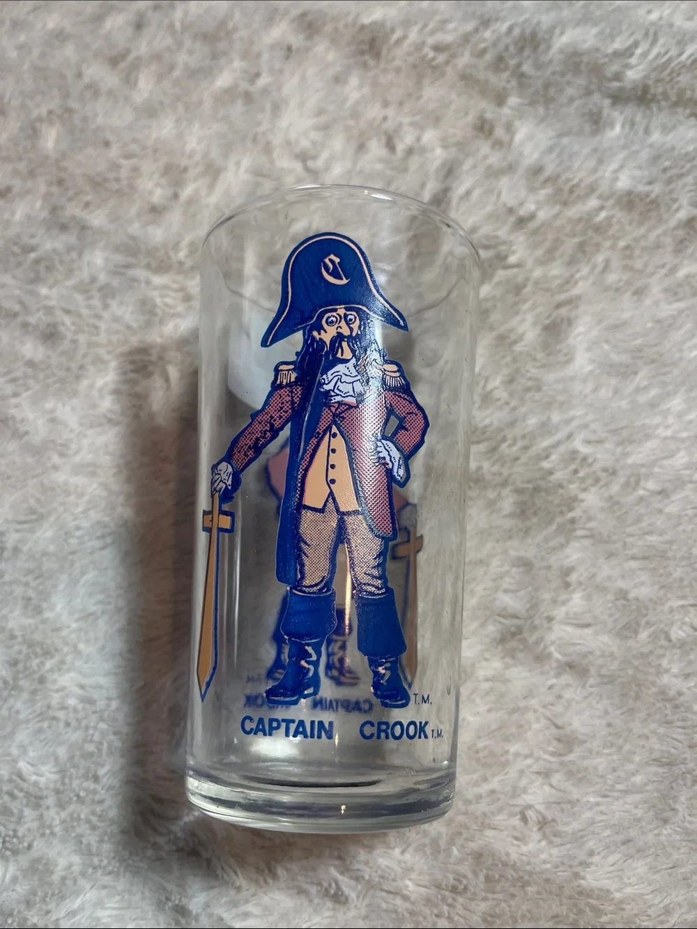 Vintage Captain crook Glass